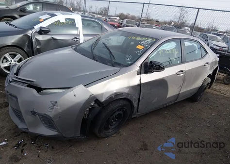 2016 Toyota Corolla Le from USA, damaged, VIN 2T1BURHE4GC560332